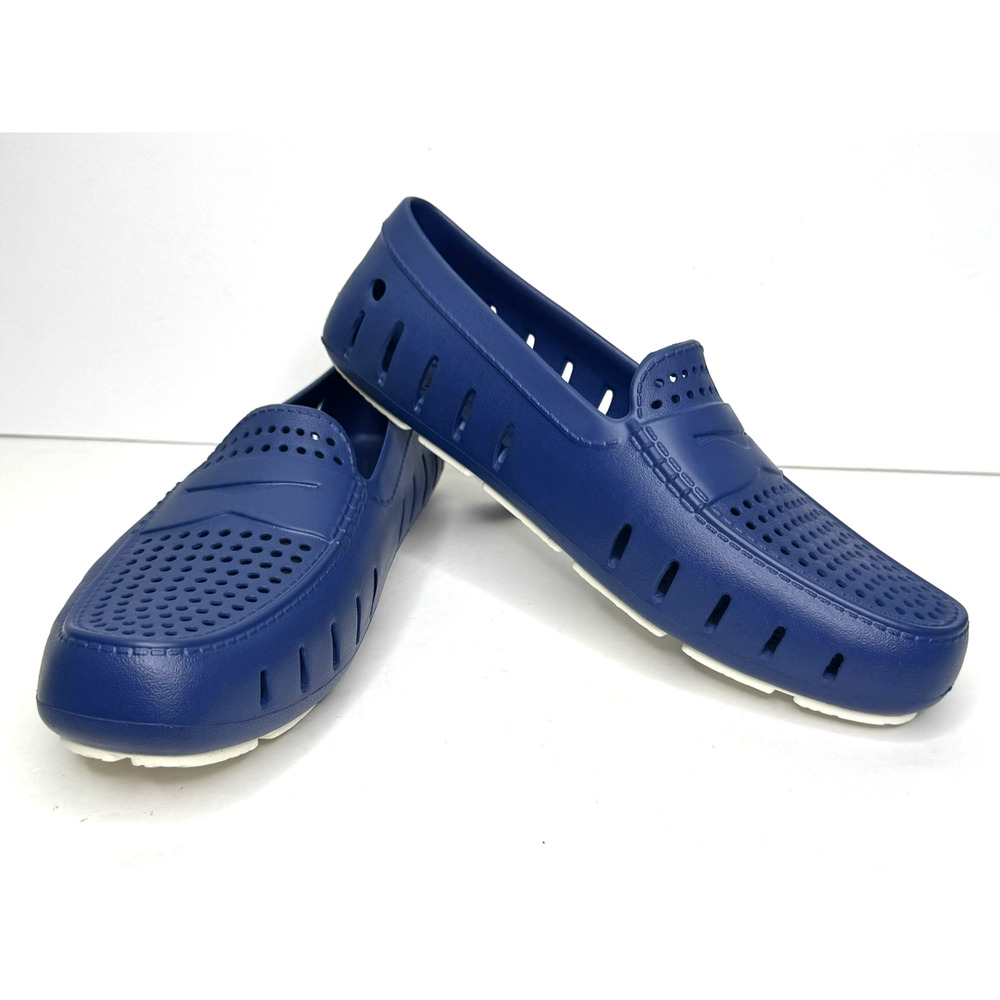 Floafers Country Club Mens Size 11 Blue Casual Walking Slip On Loafer Shoes NEW